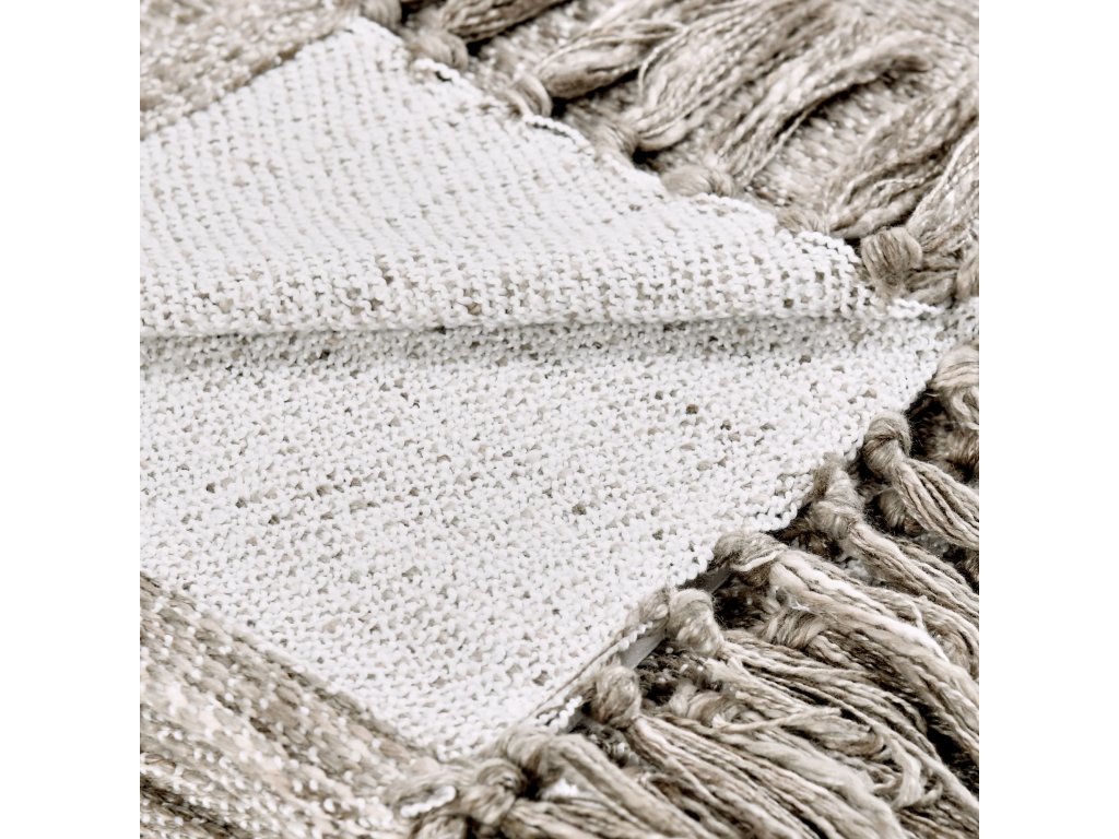 TC Sharma Throw 50x70 - Natural - image 4