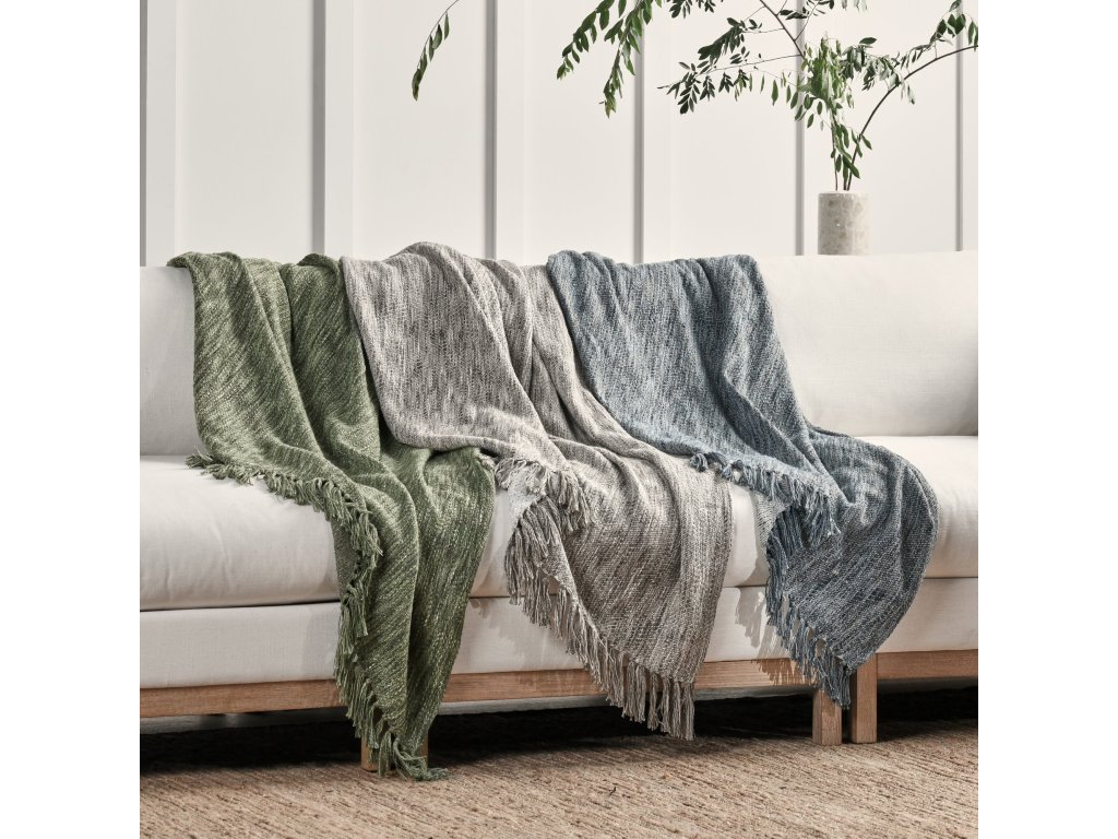 TC Sharma Throw 50x70 - Natural - image 2