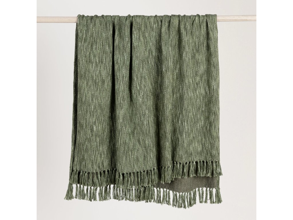 TC Sharma Throw 50x70 - Cedar Green - main image