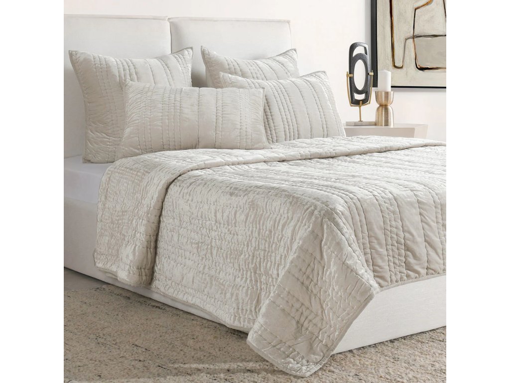 Seville Quilt Collection - Oyster Gray - main image
