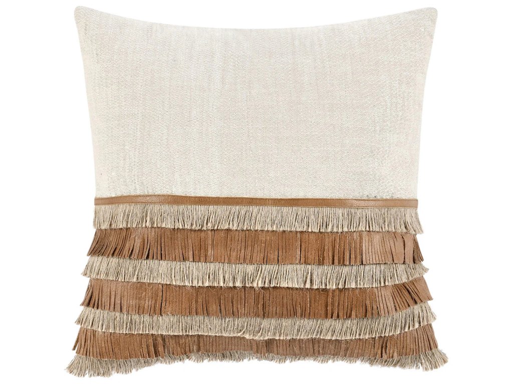 TL Casa Leather 20x20 - Chestnut/ Natural - main image