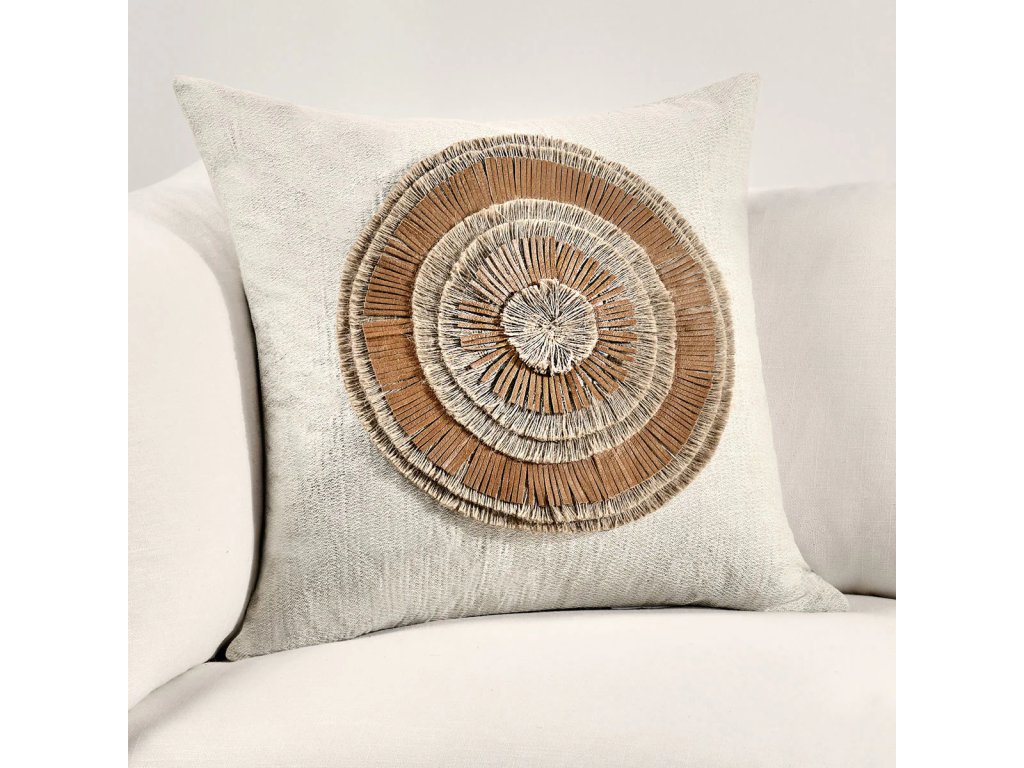 TL Pueblo Leather 22x22 - Chestnut/ Natural - image 1