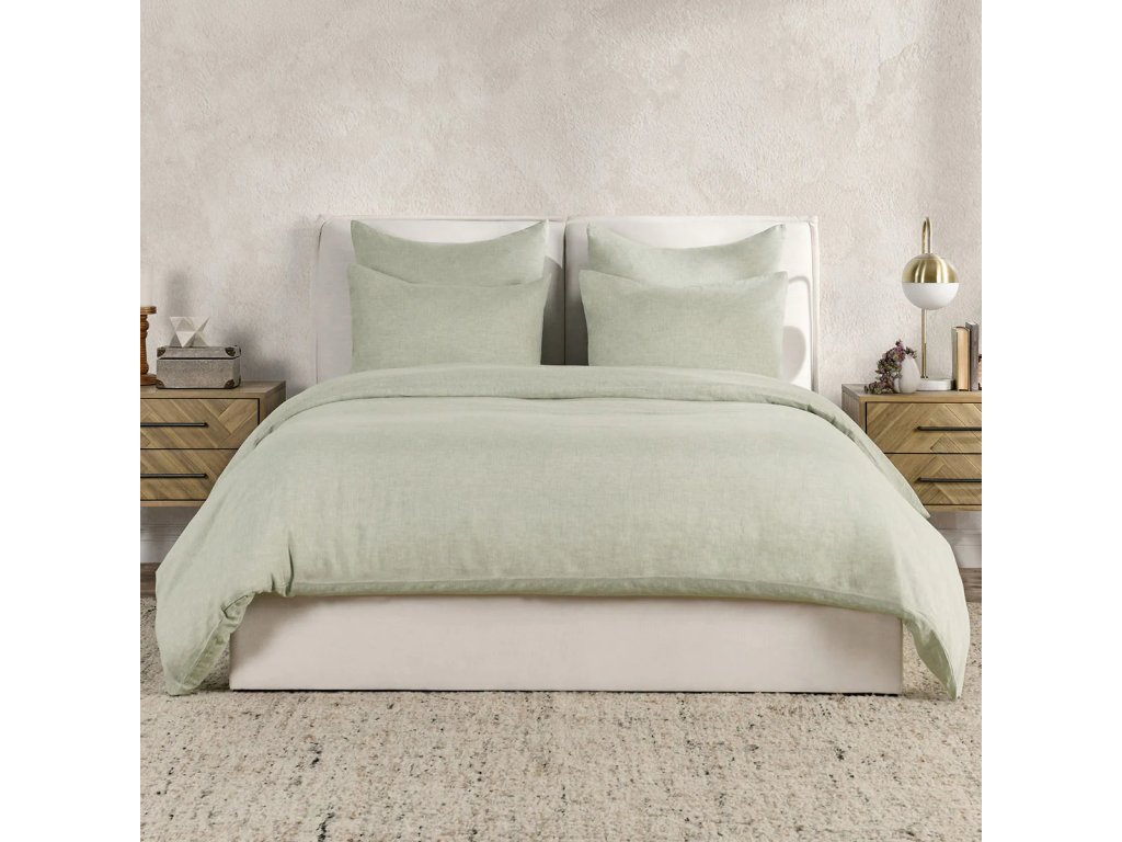 Jayson Linen Cashmere Duvet Collection - Sagebrush - main image