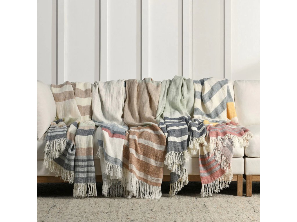 TC Sherry Throw 50x70 - Hazel/Natural - main image