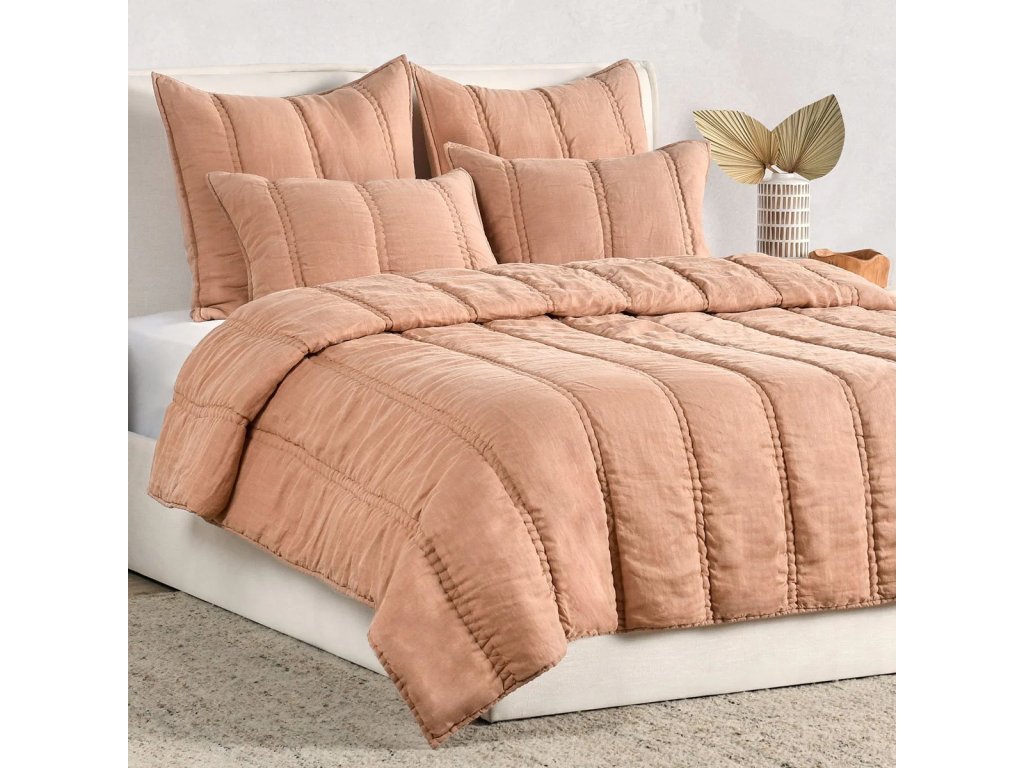 Rowen Quilt Collection - Clay - image 5