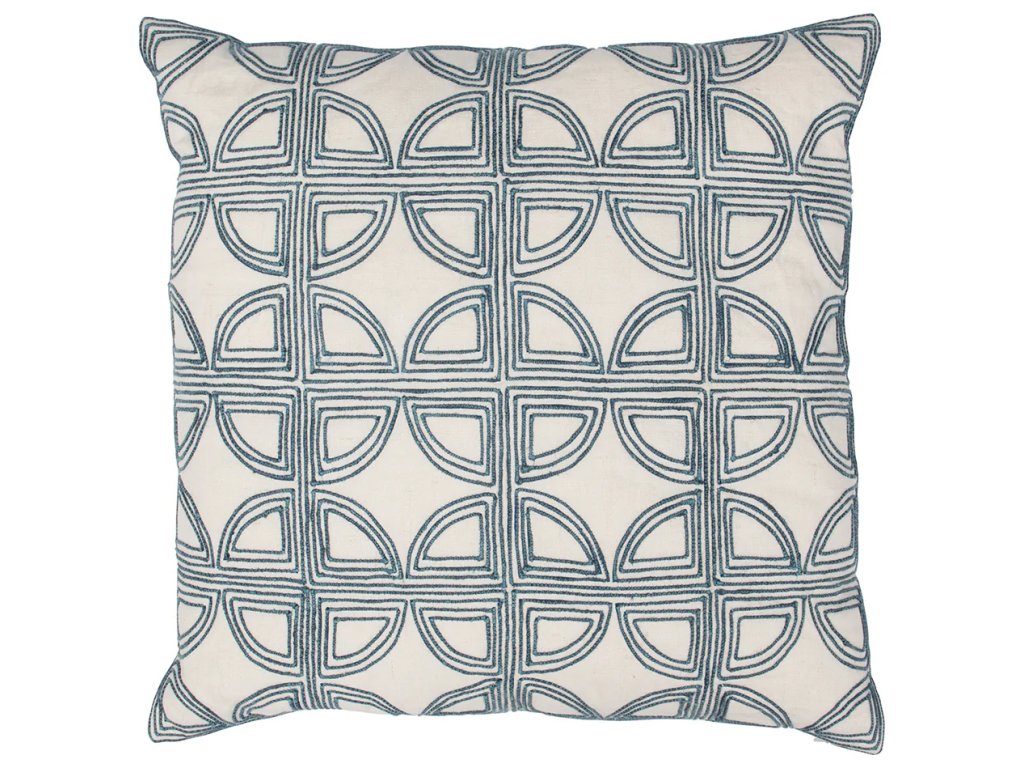 VC Elea 22x22 - Ivory/Navy - main image