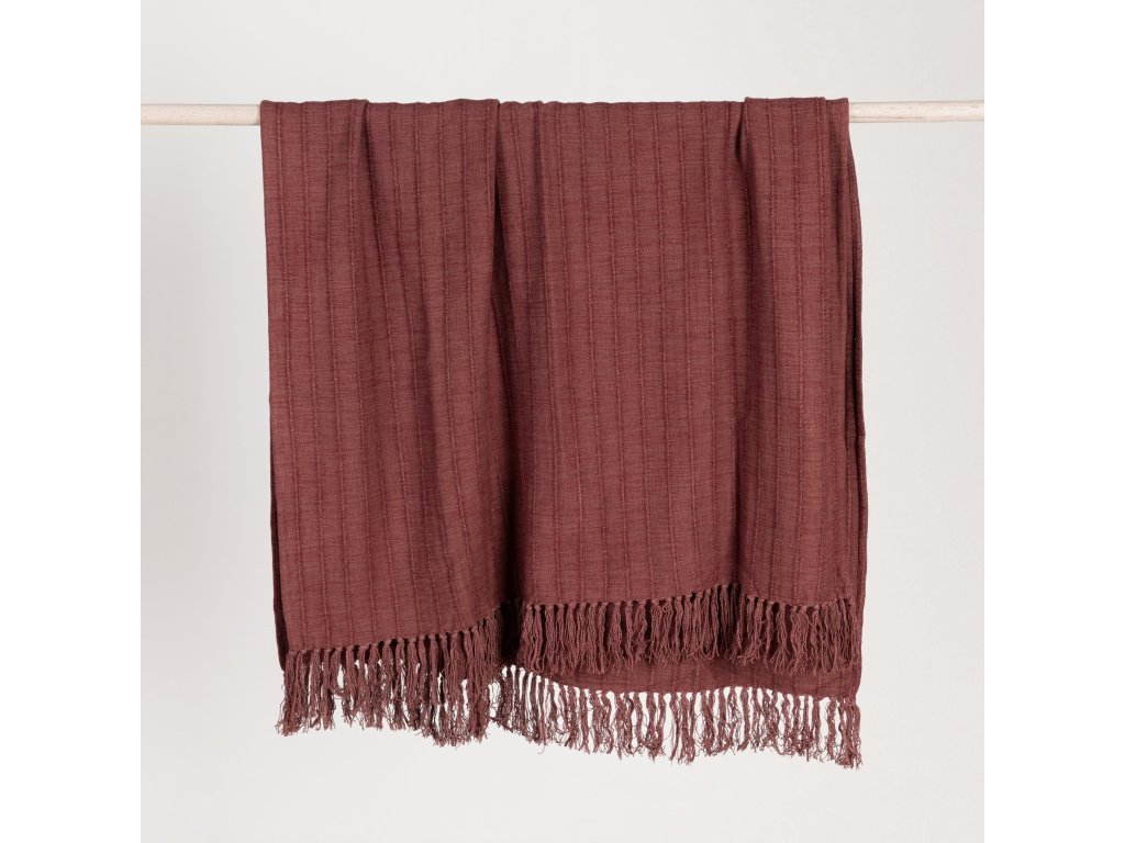 TC Hunter 50x70 Throw - Cherrywood Red - main image