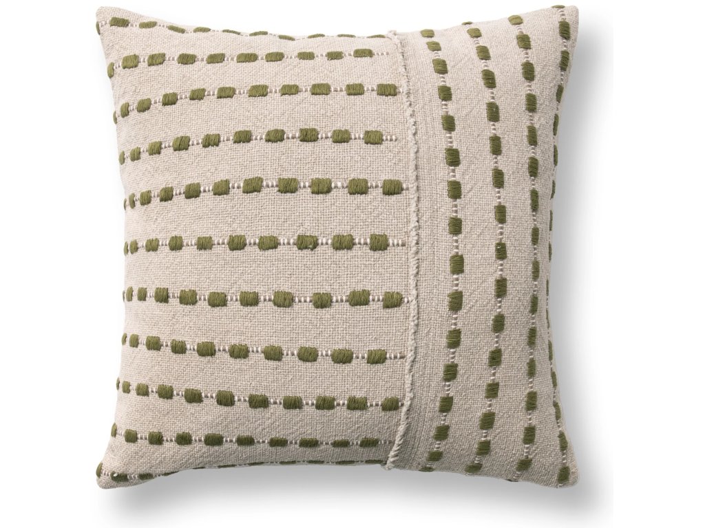 TD Katia 20x20 - Natural/Olive Green - main image
