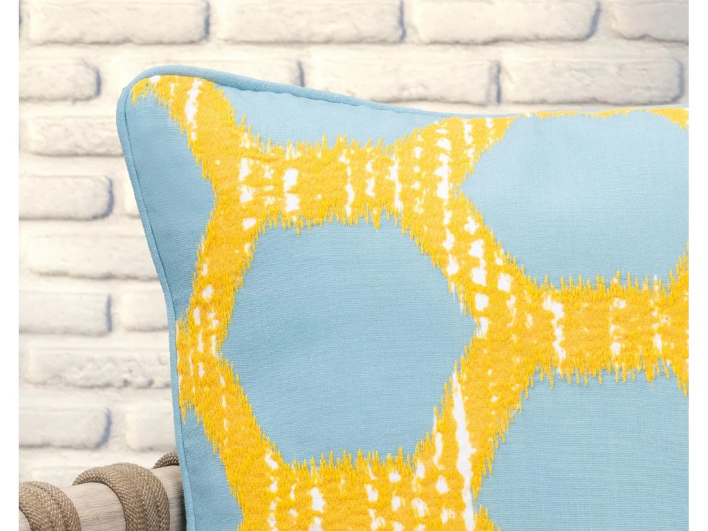 Indoor/Outdoor Gaines - Yellow/Blue - image 3