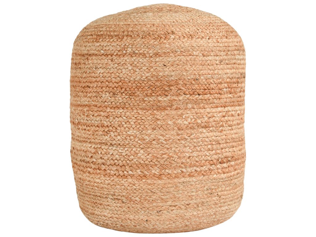 Madeira Jute Pouf - Natural - main image