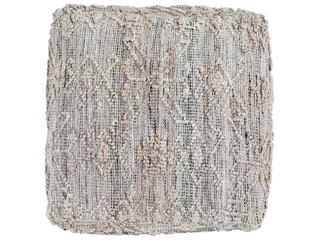 Performance Tundra Pouf - Gray Multi - image 3