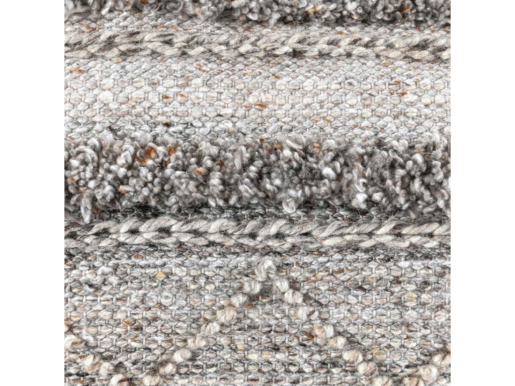 Performance Fallon Pouf - Gray Multi - image 4