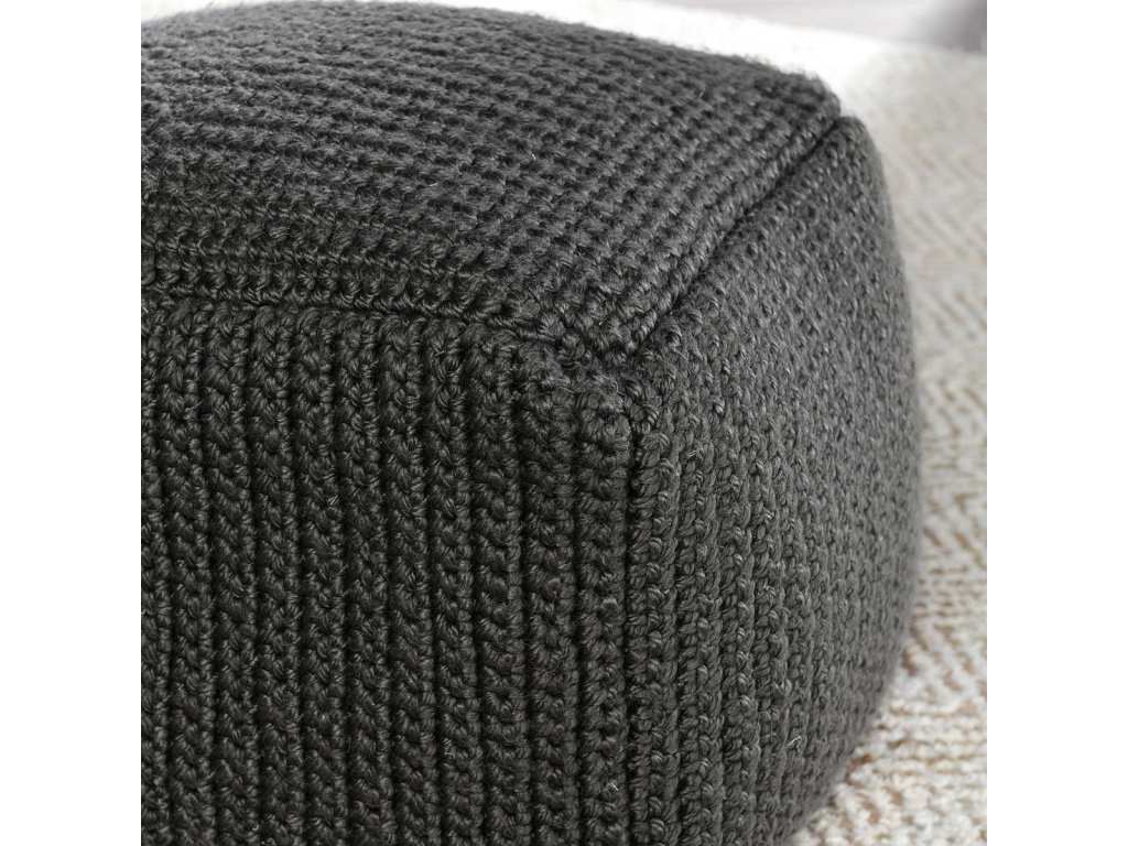 Performance Prism Pouf - Dark Gray - image 4