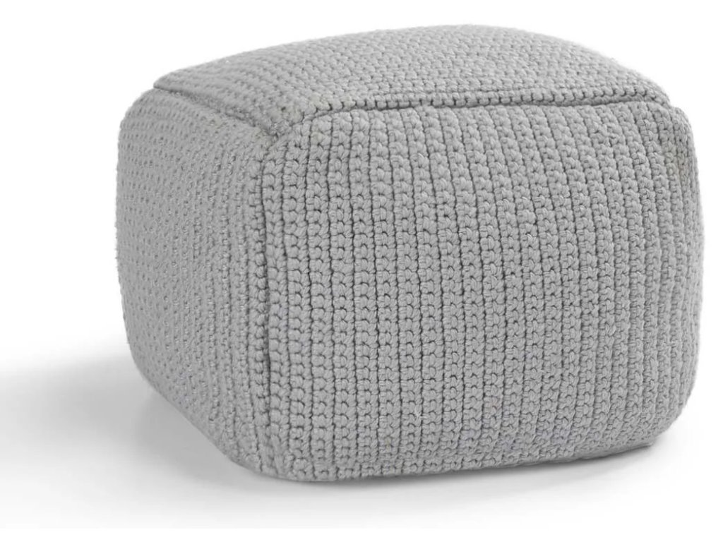 Performance Prism Pouf - Gray - main image
