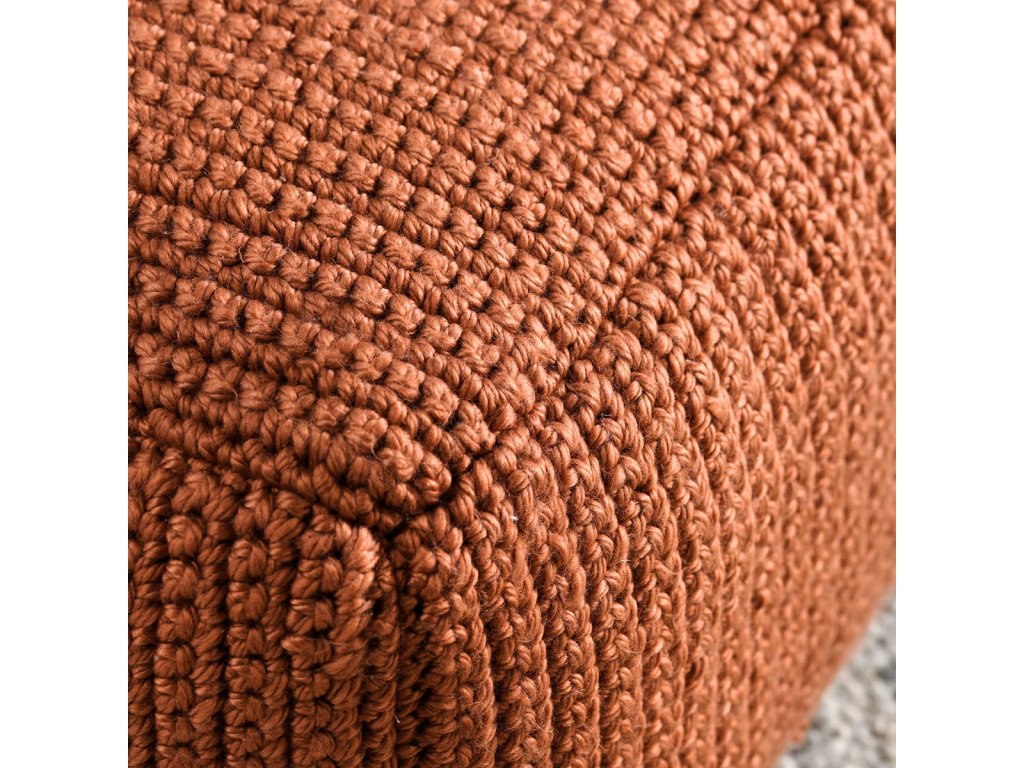 Performance Prism Pouf - Terracotta - image 4