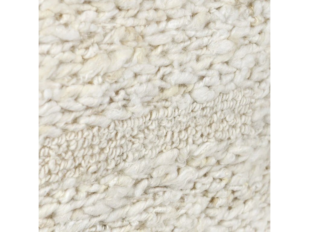 Sinclair Pouf 18x18x14 - Ivory - image 3