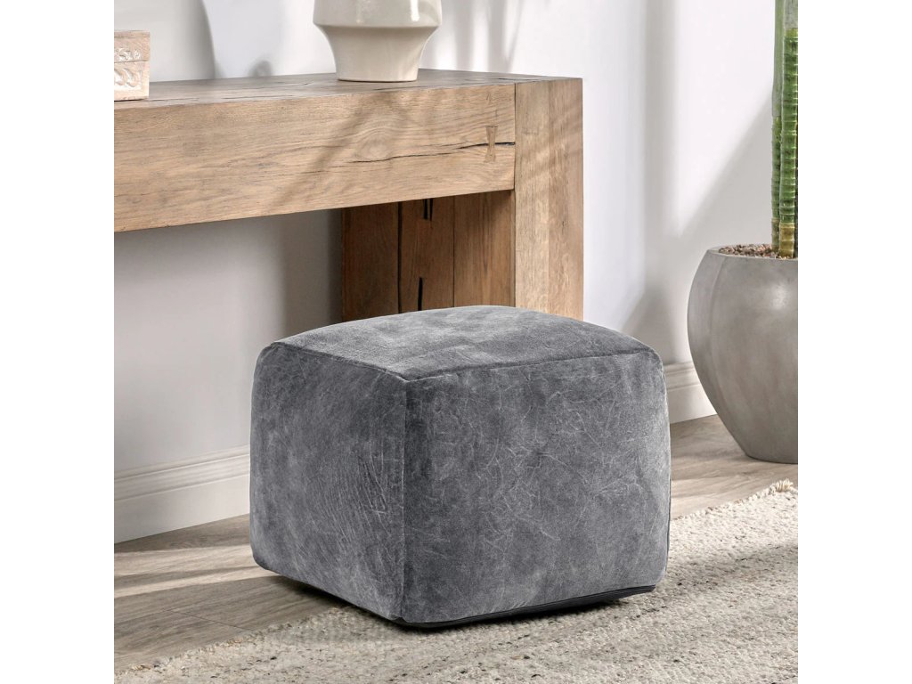 Heirloom Velvet Pouf - image 1