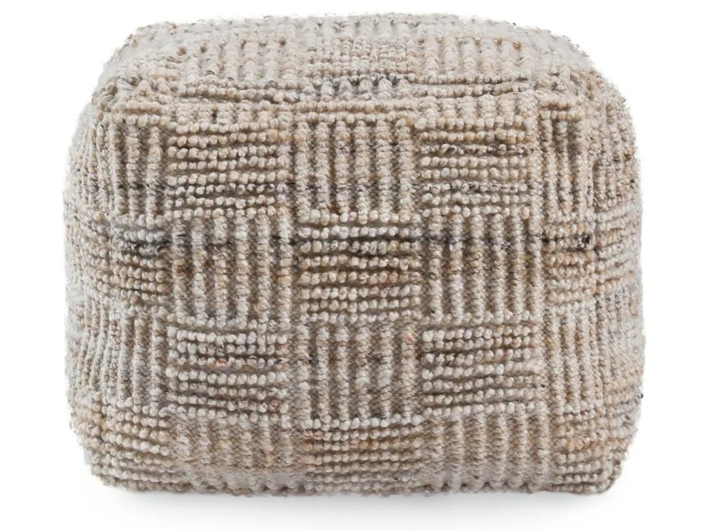Performance Vico Pouf 18"x18"x14" - Caramel Multi - image 2
