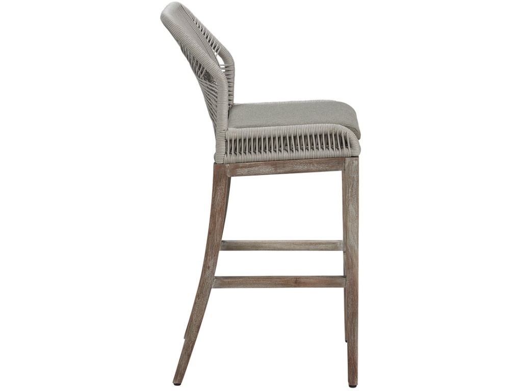 Gray Fiddler Counter Stool - image 3