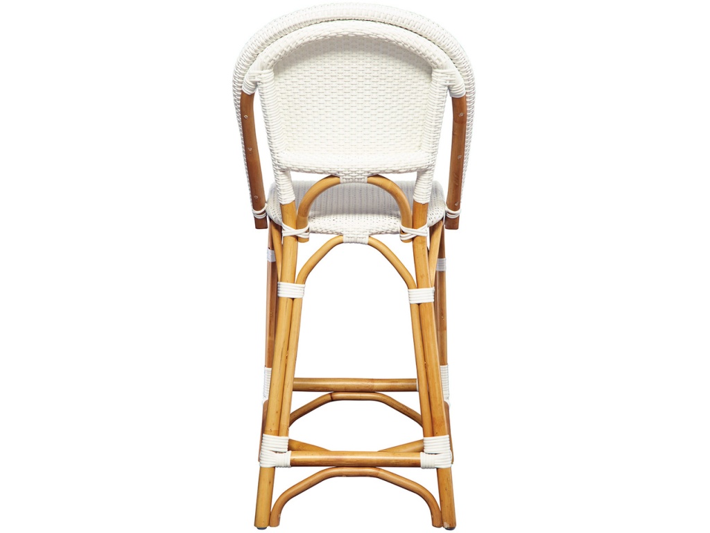 White Leroy Counter Stool - image 1