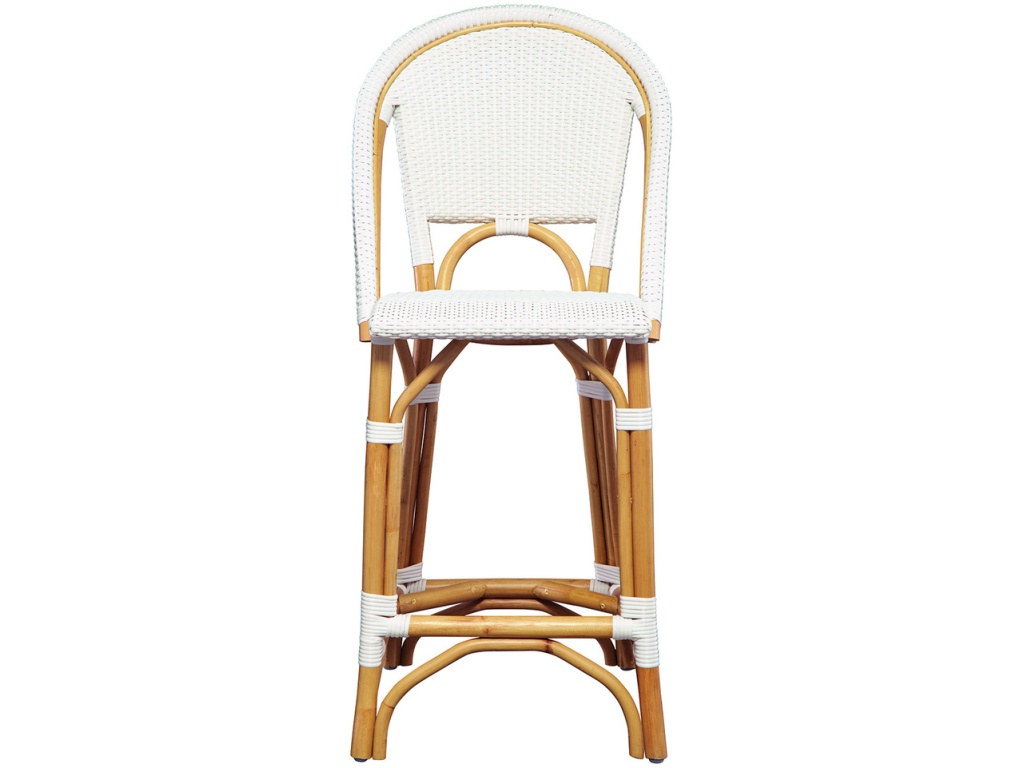 White Leroy Counter Stool - image 3