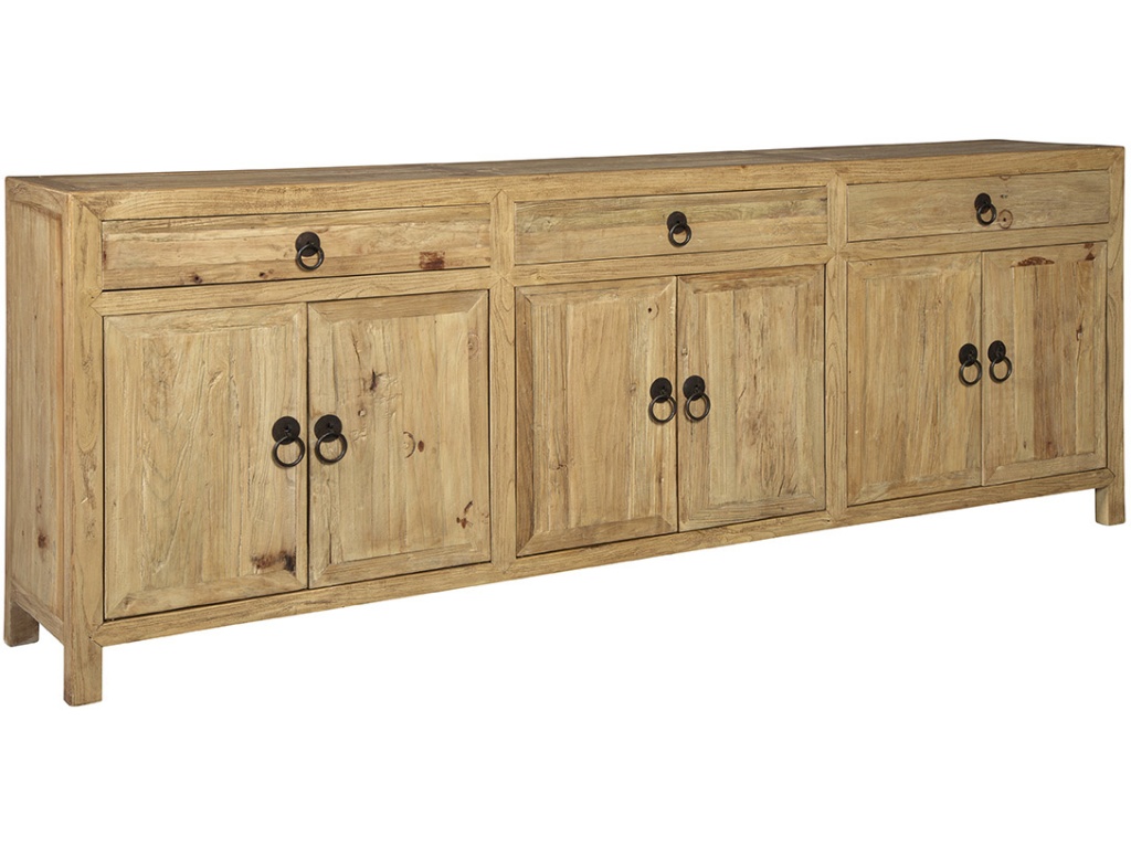 Large Old Elm Sideboard - main image