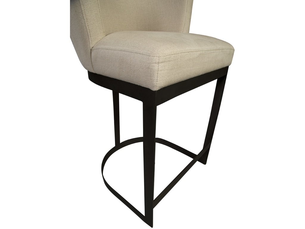 Rhenium Linen Counter Stool - image 3
