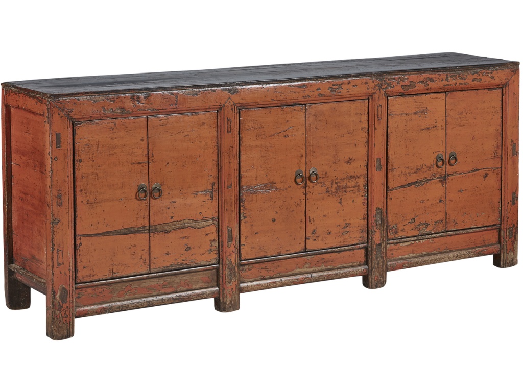 Large Antique Amber Sideboard - main image