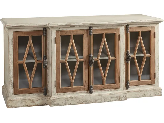 Dove Stalone Glass Front Server