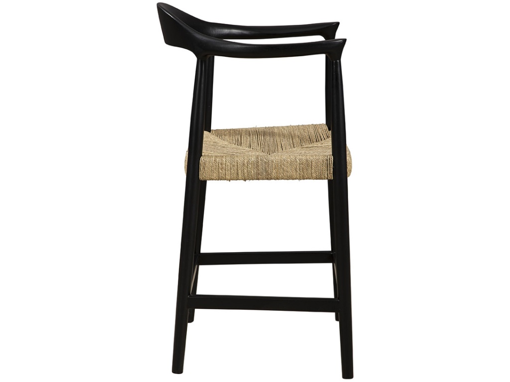 Black Abraham Counter Stool - image 2
