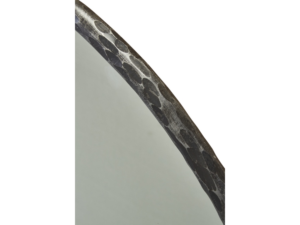 Metal Edge Round Mirror - image 1