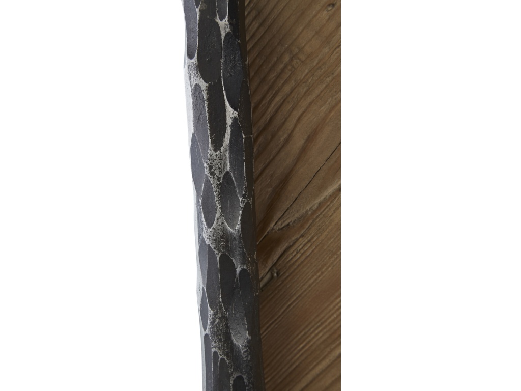 Hammered Iron Edge Full Mirror - image 3