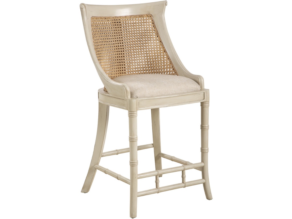 Cream Spoonback Counter Stool - main image