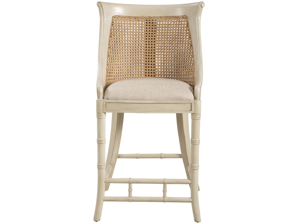 Cream Spoonback Counter Stool - image 1