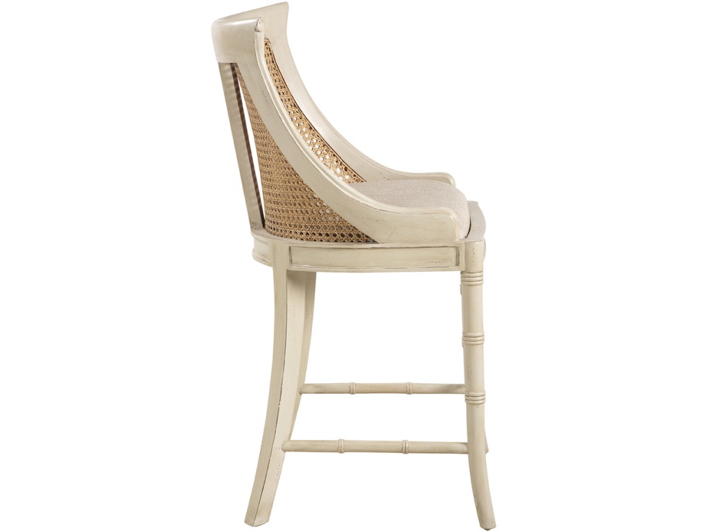 Cream Spoonback Counter Stool - image 2