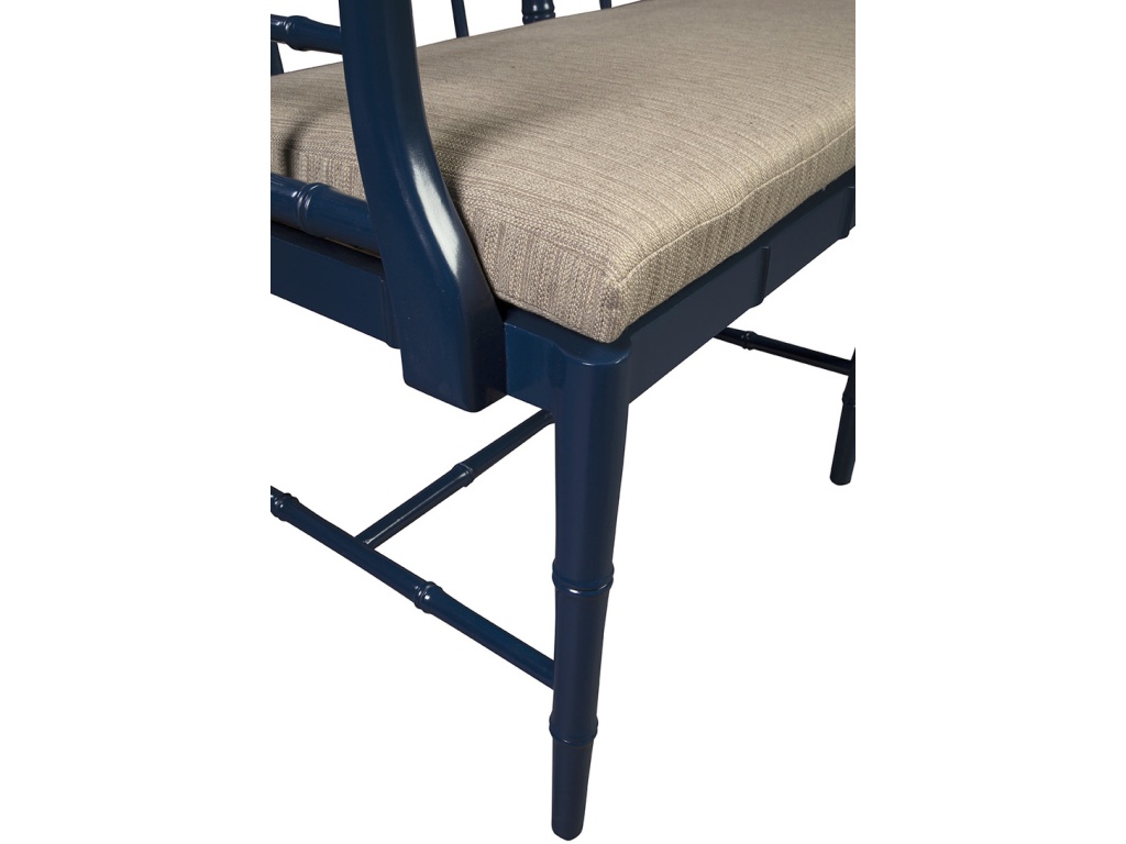 Blue Belleville Settee - image 2