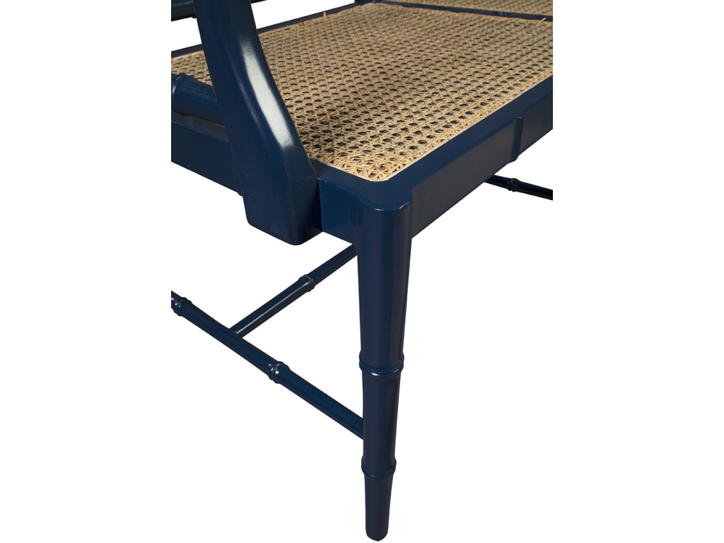 Blue Belleville Settee - image 3