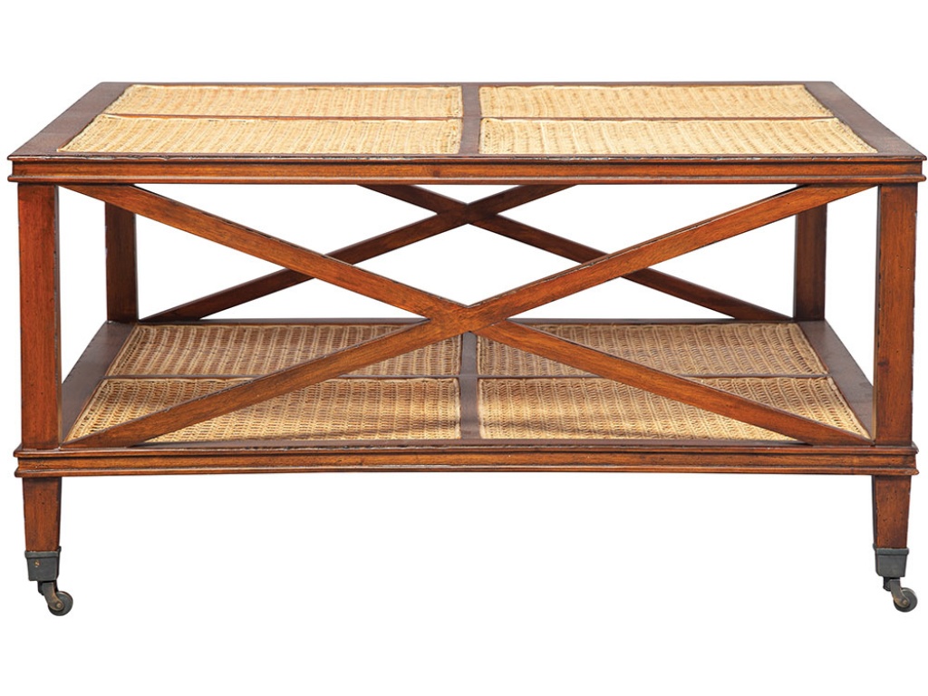 Keeps Cane Square Coffee Table - image 3