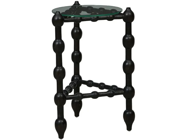 Black Marcos End Table