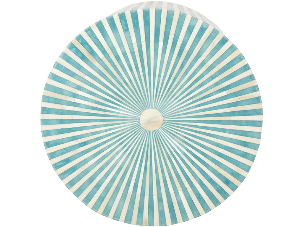 Teal Bailey Side Table - image 1