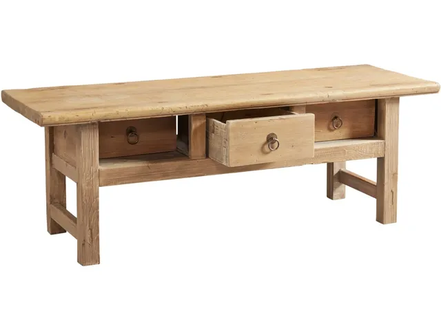 Antique Coffee Bench - Alternative View