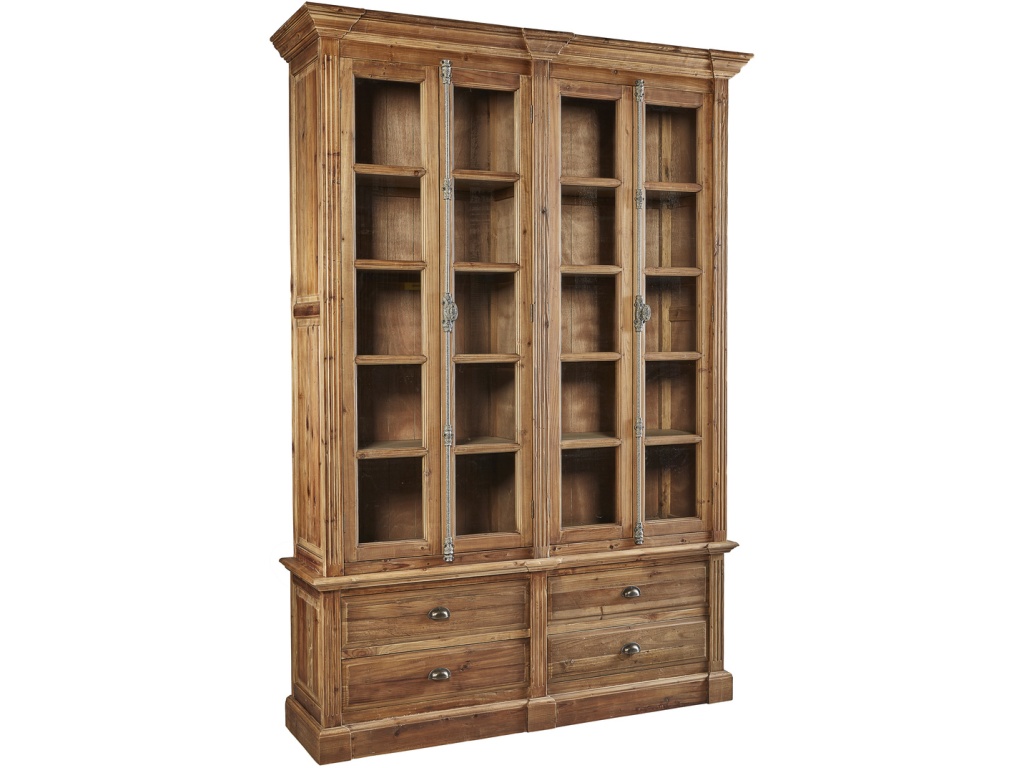 Natural Old Fir Bookcase - main image
