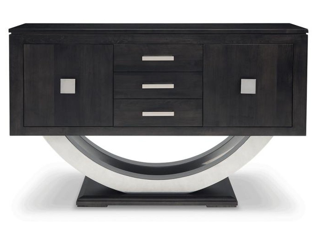 Contempo Metal Curve Sideboard - main image