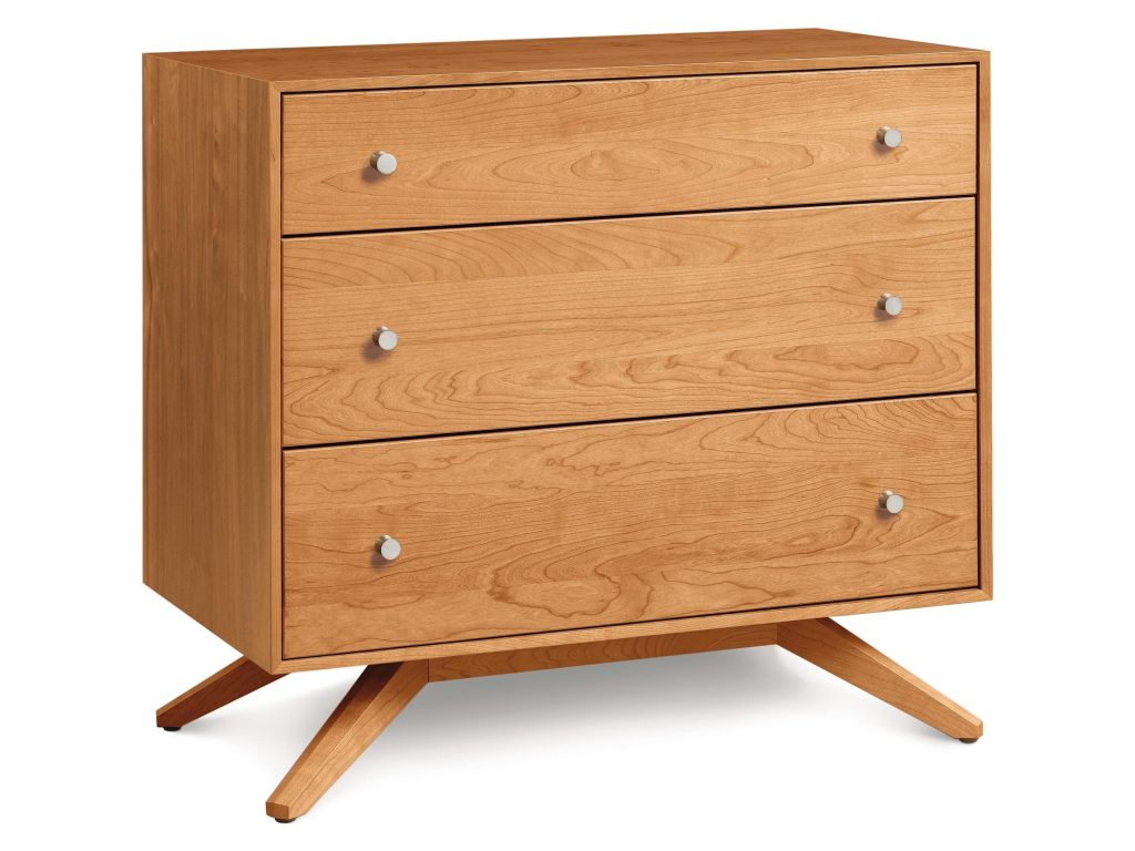 Copeland Furniture Astrid – 3 Drawer Dresser, alternate view 3