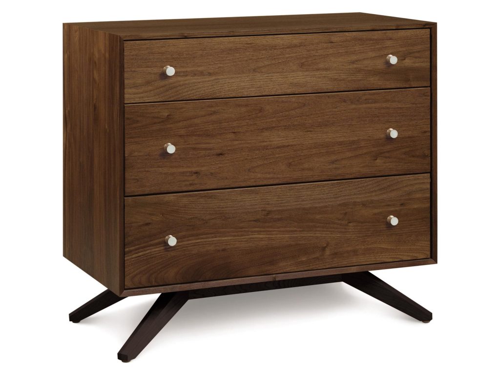 Copeland Furniture Astrid – 3 Drawer Dresser, alternate view 2