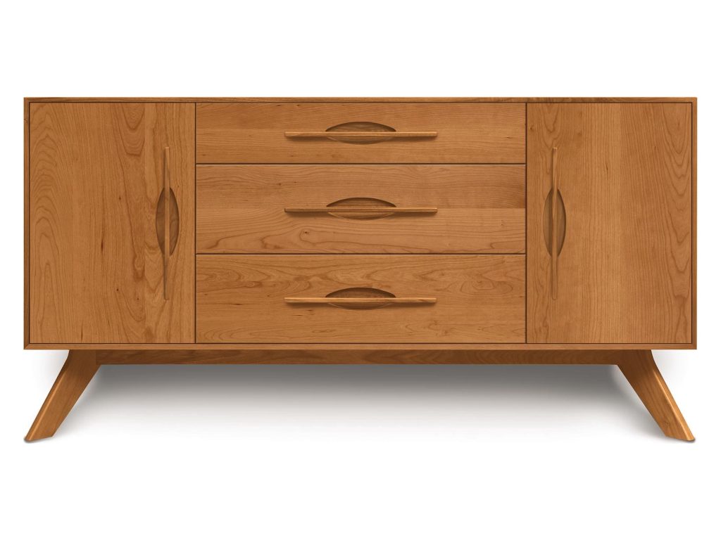 Copeland Furniture Audrey 1 Door on either side of 3 Drawers Buffet Buffet Cabinet, primary thumbnail