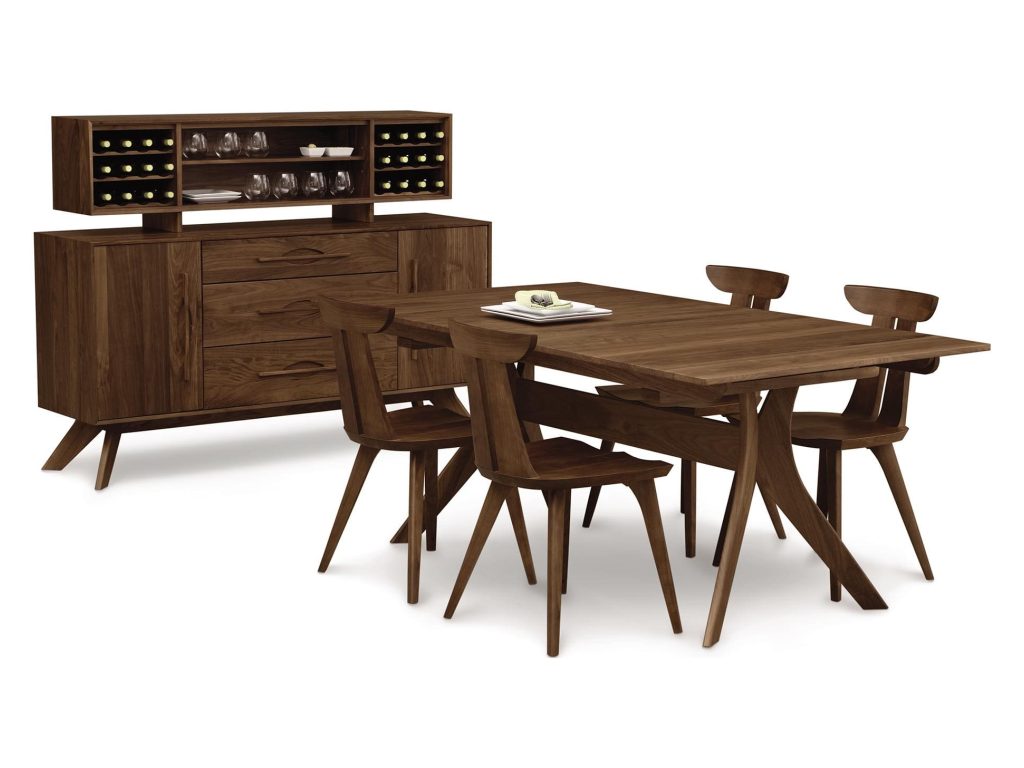 Copeland Furniture Audrey 1 Door on either side of 3 Drawers Buffet Buffet Cabinet, alternate view 6