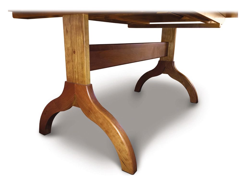 Copeland Furniture Sarah Trestle Extension Table Trestle Table, alternate view 5