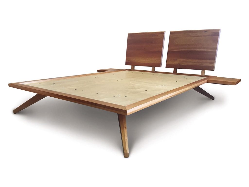 Copeland Furniture Astrid Bed with Split Headboard Platform Bed, alternate view 9