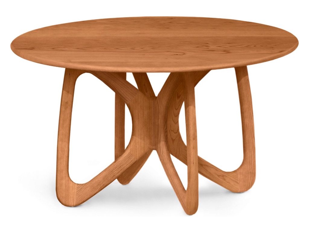 Copeland Furniture Butterfly Round Fixed Top Table, alternate view 1